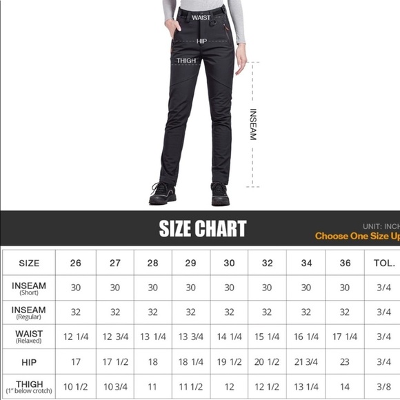 Free Soldier Women’s Black Outdoor Softshell Hiking Pants 36 x 32 NWT - Picture 5 of 14